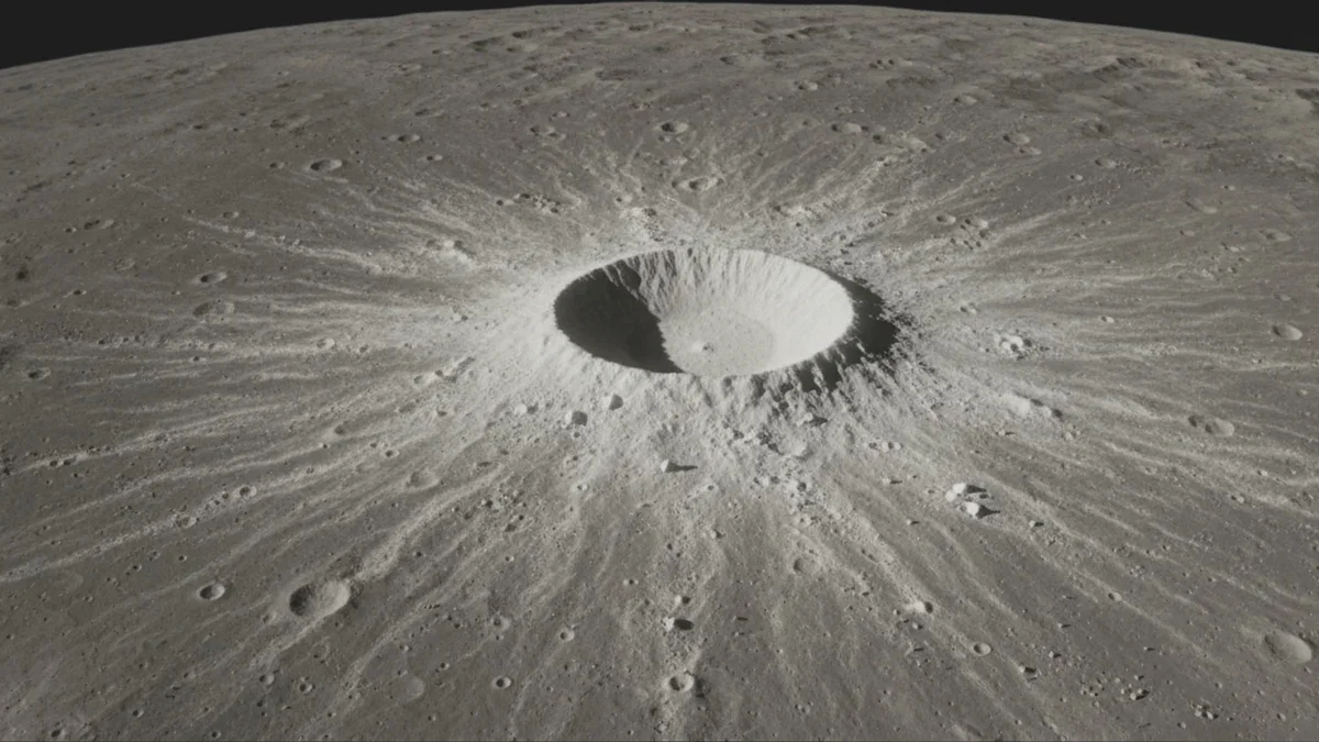 Auf dem Mond ist ein riesiger neuer Krater aufgetaucht. Ähnliche Ereignisse geschehen alle 139 Jahre