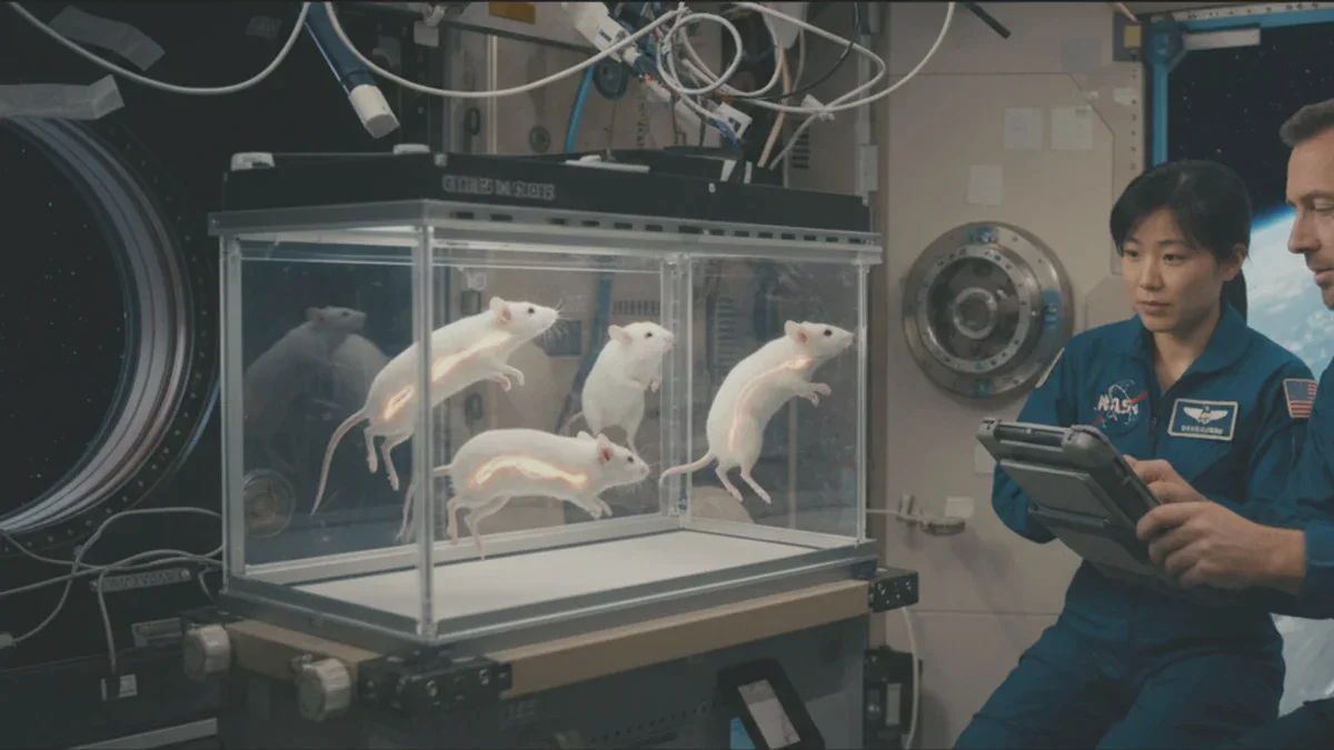 Was passiert mit Muskeln im Weltraum? Mäuse auf der ISS lieferten eine überraschende Antwort