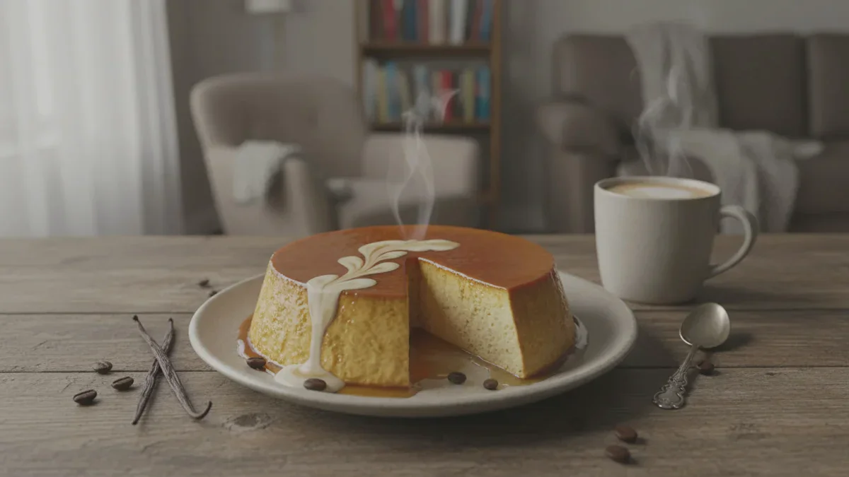 Flan ohne Boden mit Kaffeenote: ein einfaches Dessert, das beeindruckt