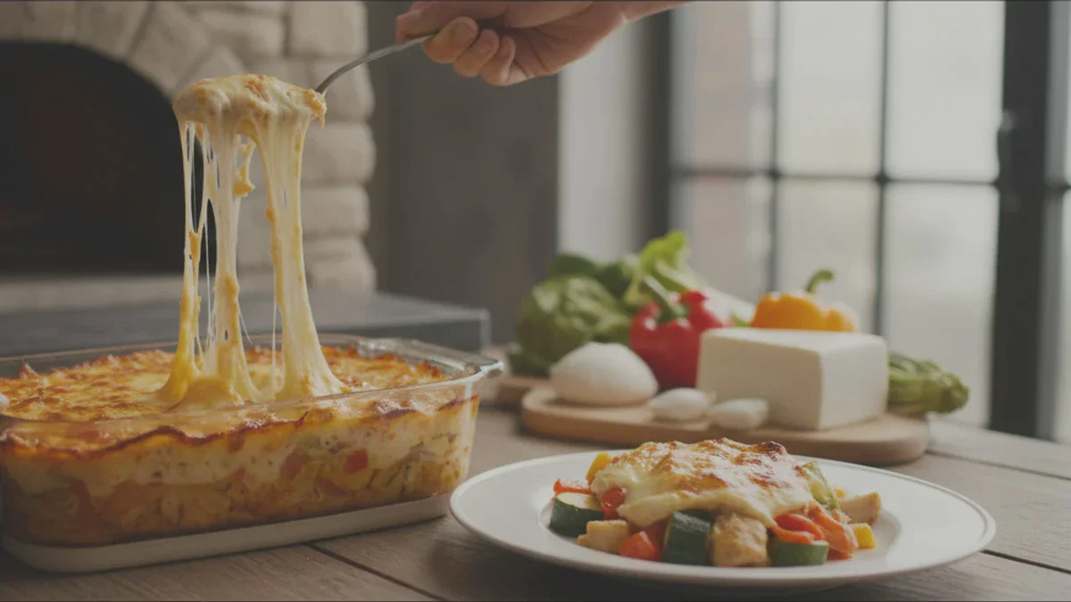 Dieser Käse hat halb so viele Kalorien wie Mozzarella – ideal für leichte Aufläufe