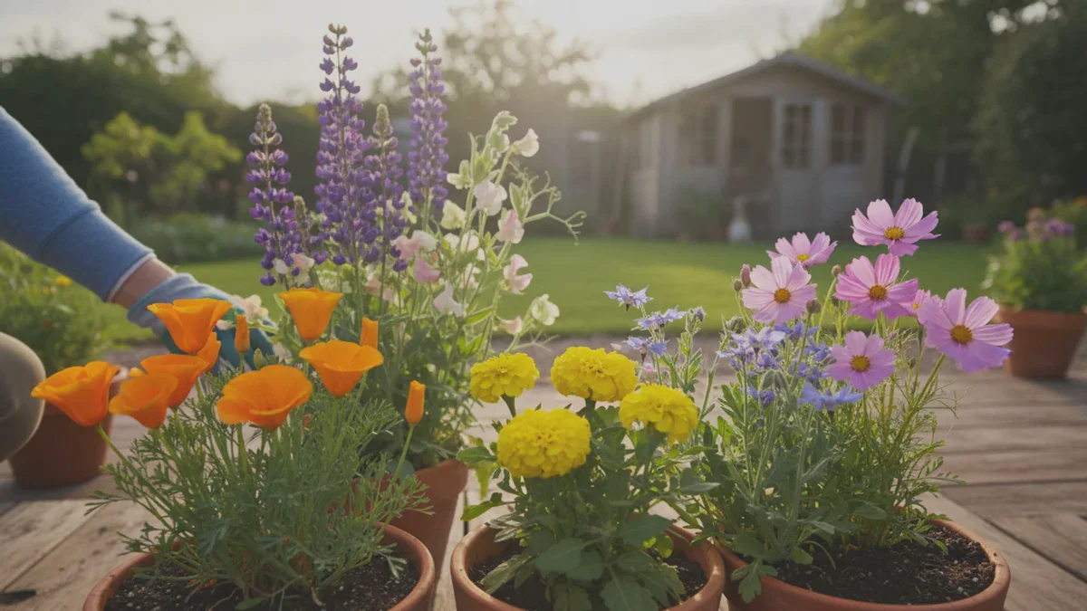 6 schnell wachsende Blumen, die den Garten vor dem Sommer verwandeln