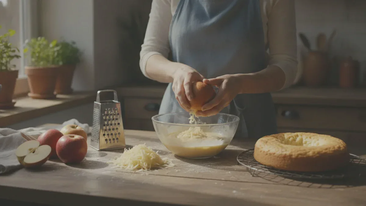 Mit diesem einfachen Apfel-Trick gelingen euch deutlich leichtere Mürbeteigböden