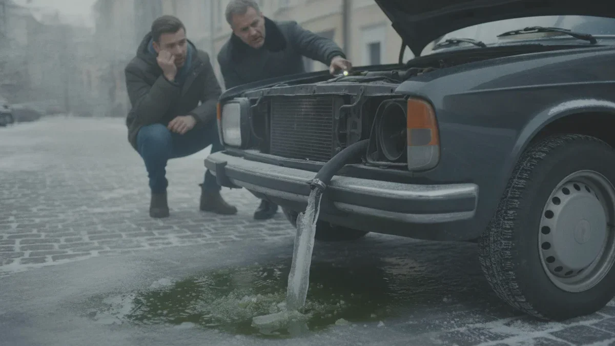 Kühlflüssigkeit im Winter vergessen? So zerstörst du dein Auto langsam aber unweigerlich