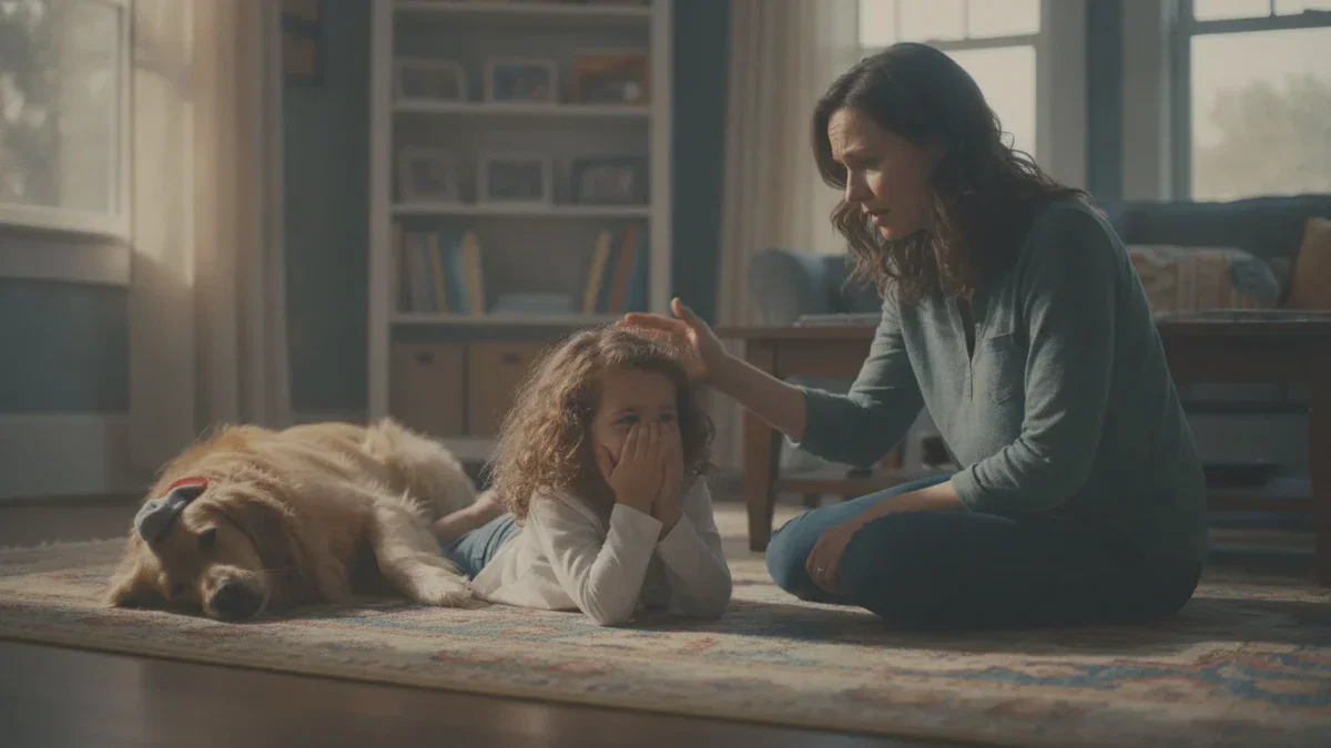 Eine Mutter verschlägt es die Sprache, als die Tochter sich für ihr Lachen entschuldigt: Wie Kinder beginnen, sich selbst zum Schweigen zu bringen
