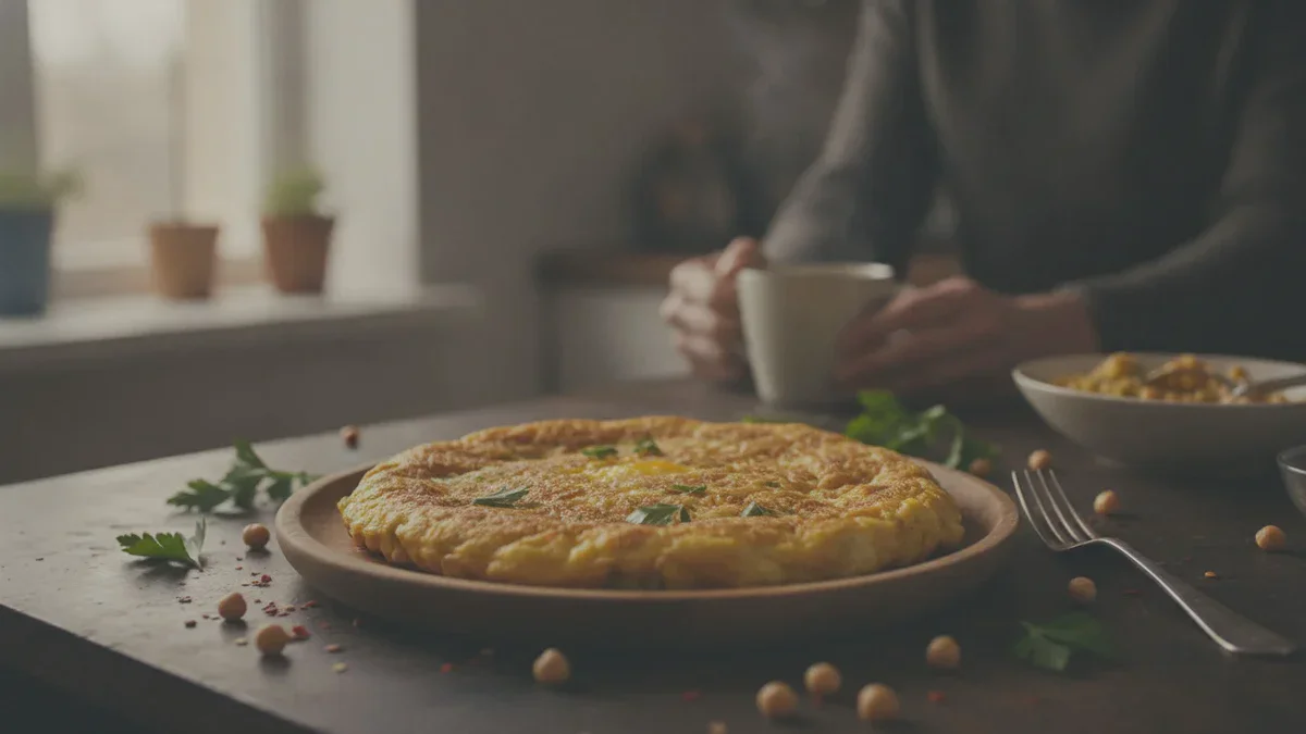 Blitz-Kichererbsen-Tortilla: die perfekte Rettung für faule Abende