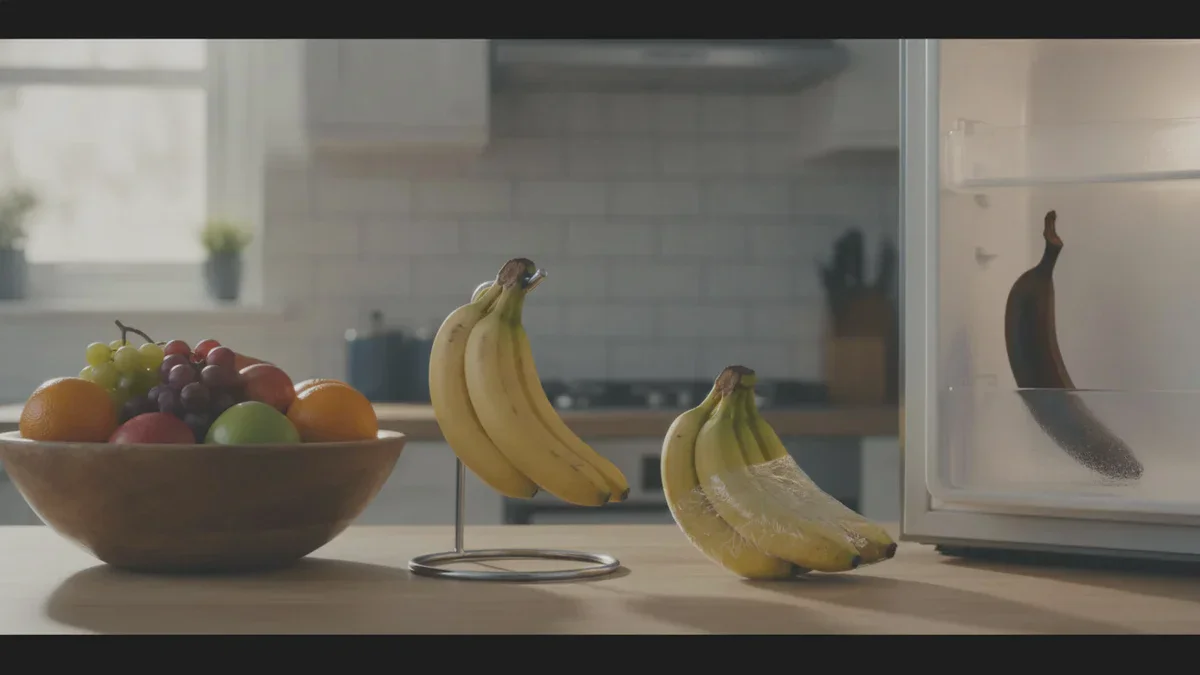 Bananen werden schnell schwarz? So hältst du sie länger frisch als gedacht