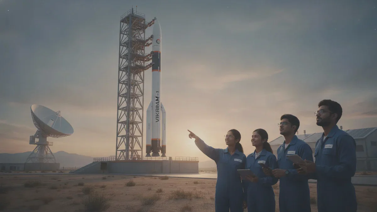 Indien setzt auf die Vikram-1-Rakete, um den Markt der Mini-Trägerraketen zu erobern