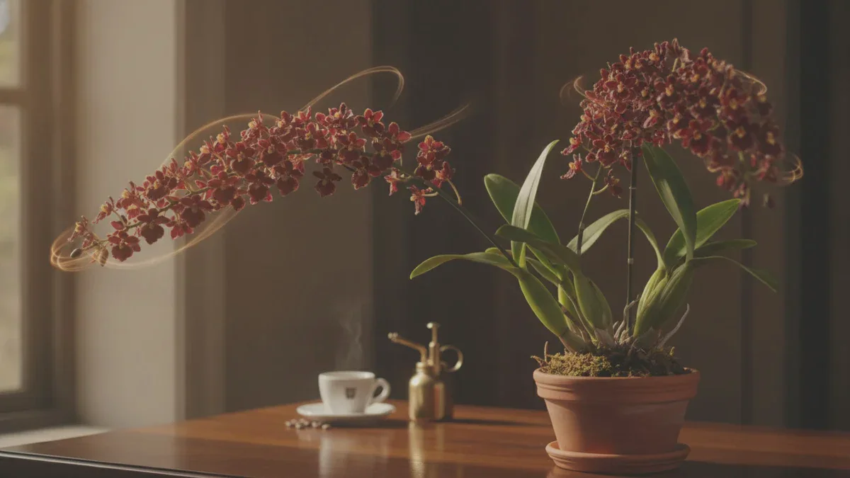 Espresso-Orchidee pflegen: So bleibt die „Schokoladenblume“ monatelang in Form