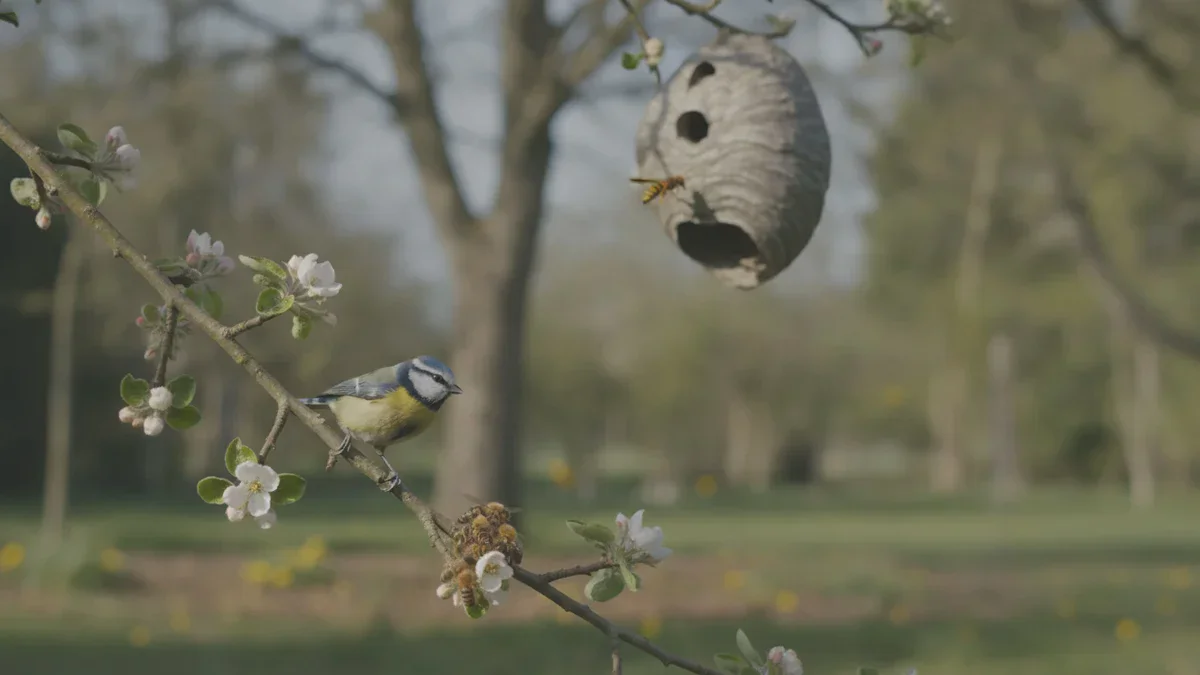 Der kleine Gartenvogel ist ein überraschender Verbündeter gegen die Asiatische Hornisse