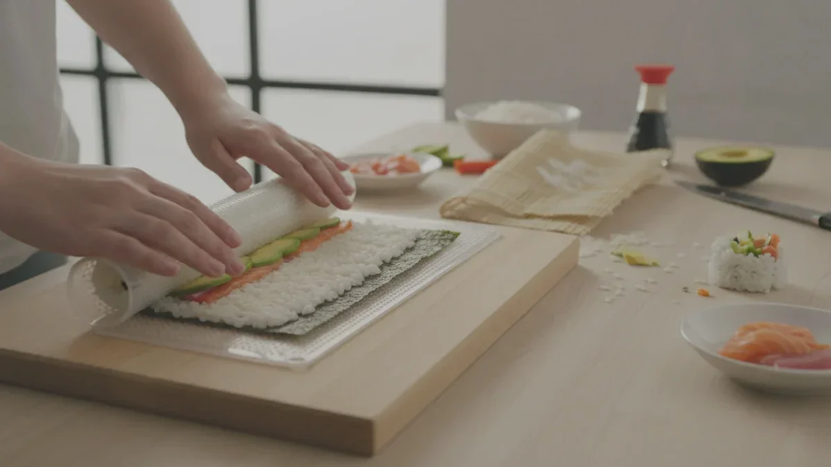 Perfektes Sushi ohne Bambusmatte – dank diesem cleveren Küchenzubehör