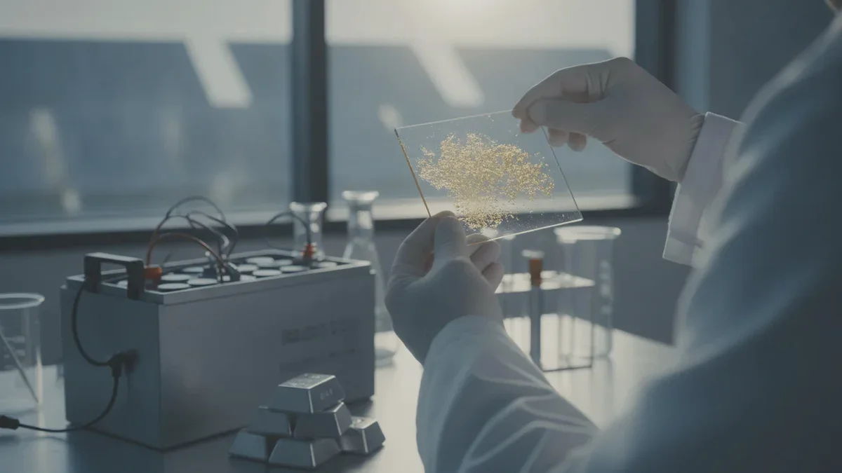 Goldfilm macht Zink-Batterien 50-mal langlebiger: Durchbruch bei günstigem Energiespeicher