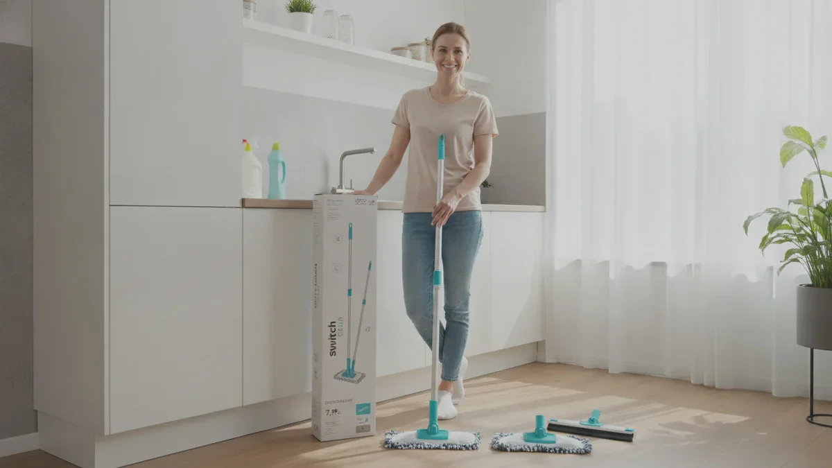 Lidl bietet das „smarte“ Bodenreinigungs-Komplett-Set für unter 8 Euro an